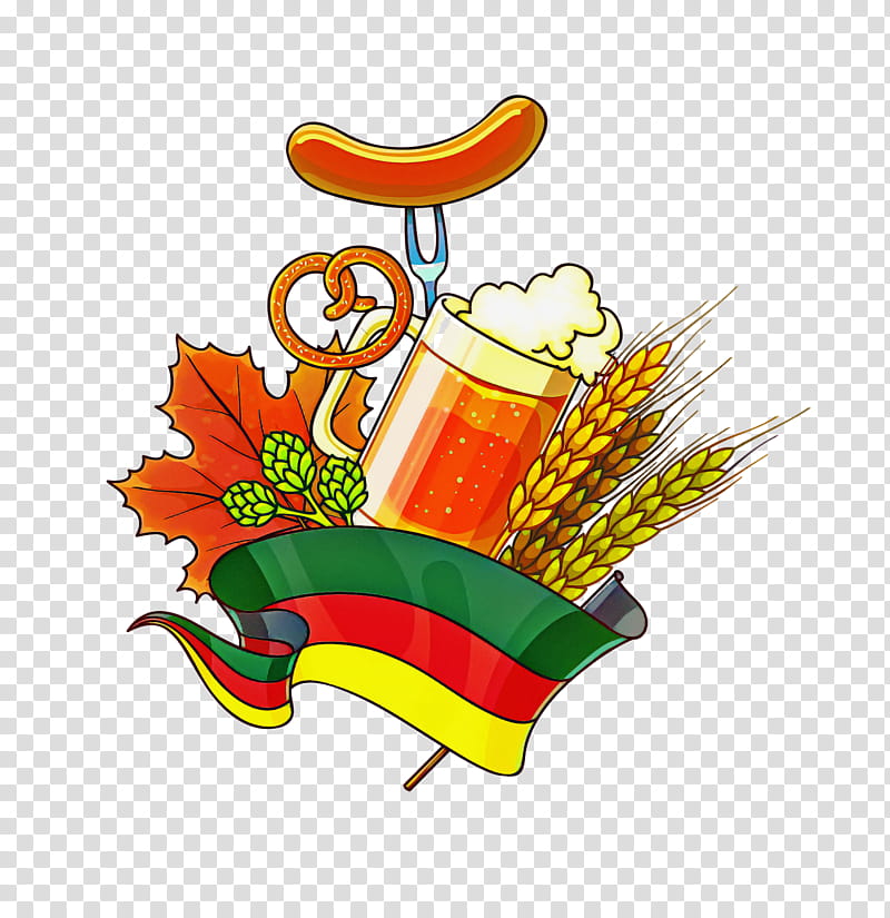 Oktoberfest Volksfest, Flower, Orange Sa transparent background PNG clipart