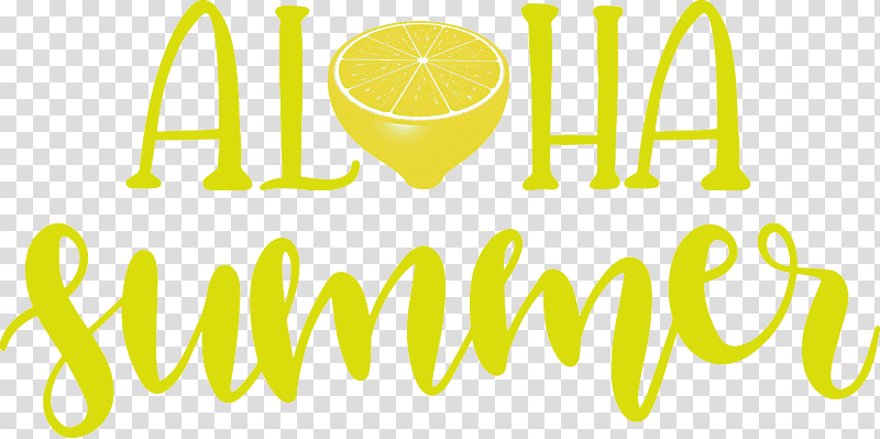 Aloha Summer Summer, Summer
, Logo, Decal, Yellow, Sticker, Tablet transparent background PNG clipart