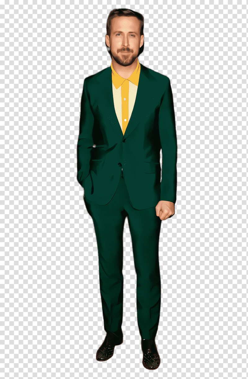 Ryan Gosling, Suit, Fashion, Tuxedo, Suitltd, Sweater, Blazer transparent background PNG clipart