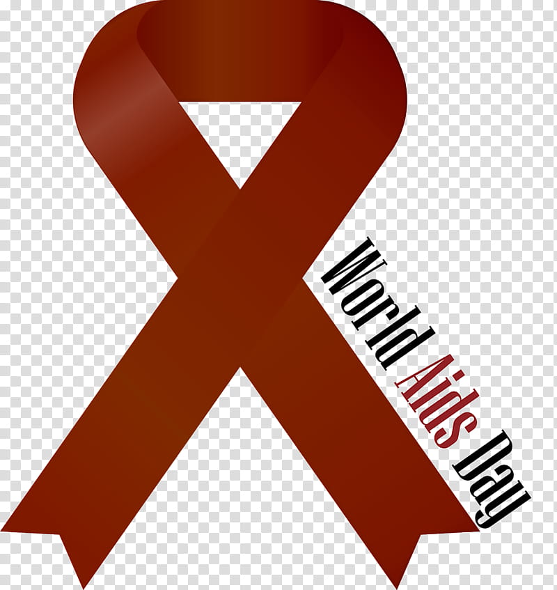 World Aids Day, Red, Orange, Logo, Line, Symbol, Ribbon transparent background PNG clipart