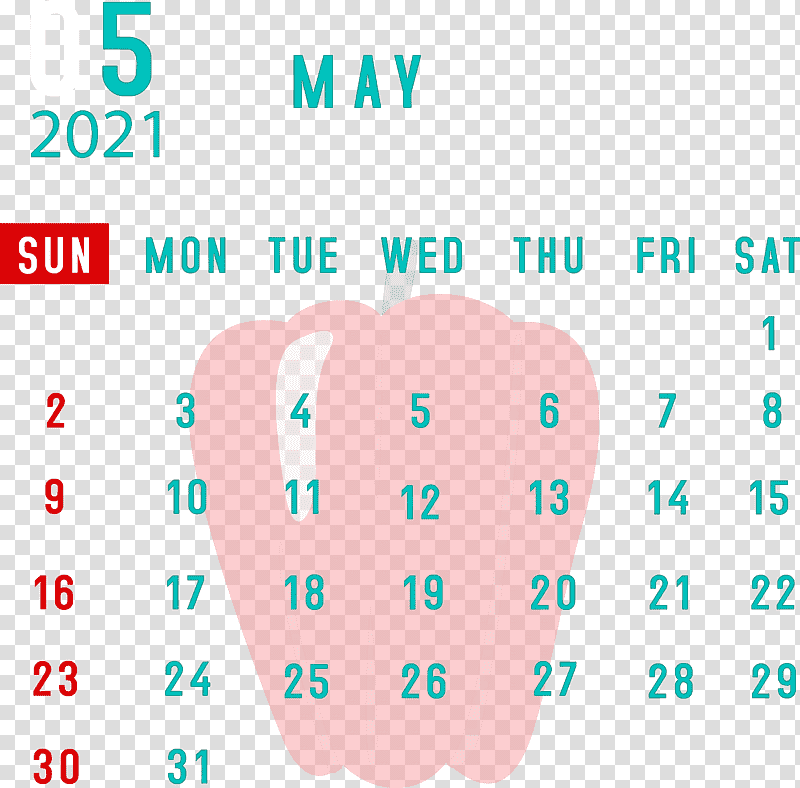 May 2021 Printable Calendar May 2021 Calendar, Logo, Aqua M, Line, Meter, Diagram, Microsoft Azure transparent background PNG clipart