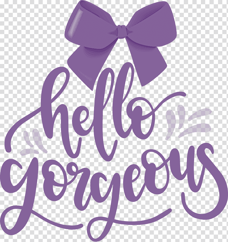 Fashion Hello Gorgeous, Logo, Lilac M, Line, Meter, Lavender, Geometry transparent background PNG clipart