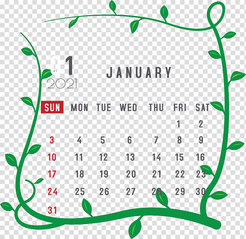 January 2021 Printable Calendar January Calendar, 2021 calendar, Sendai, Massage, Seichonoie, Shiatsu, Body transparent background PNG clipart