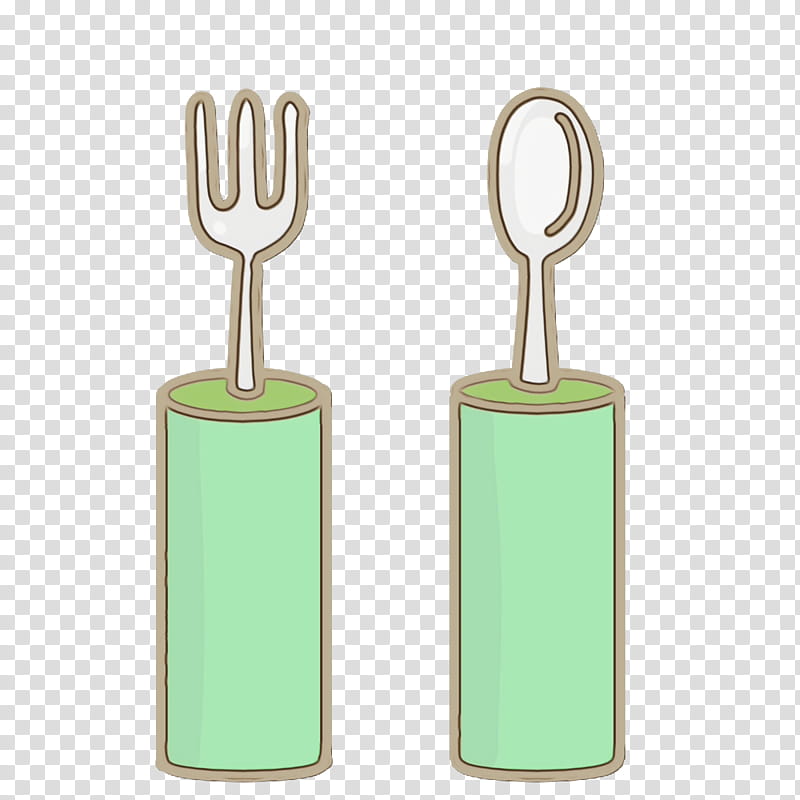 drawing cartoon spoon fork plate, Nursing Care, Nursing Cartoon, Old People, Elder, Watercolor, Paint, Wet Ink transparent background PNG clipart