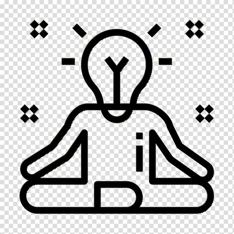 Calm icon Startups icon Understanding icon, Power Symbol transparent background PNG clipart