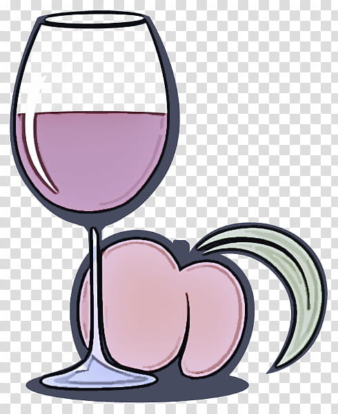 Wine glass, Stemware, Drinkware, Pink, Tableware, Snifter, Red Wine, Champagne Stemware transparent background PNG clipart