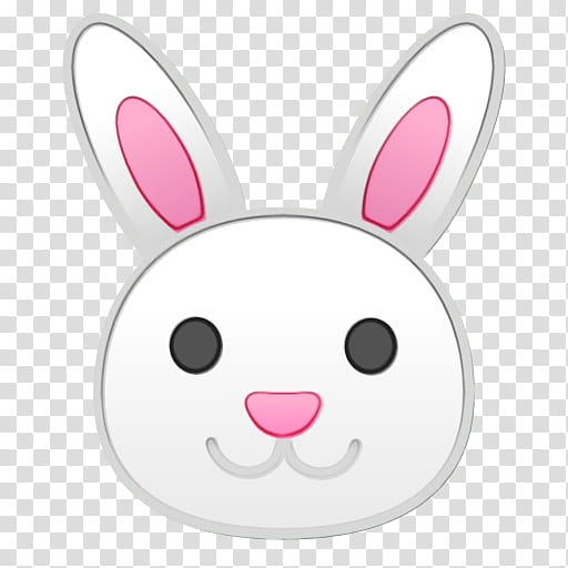 Easter Bunny, Rabbit, Whiskers, Snout, Easter
, Cartoon, Pink M, Nose transparent background PNG clipart