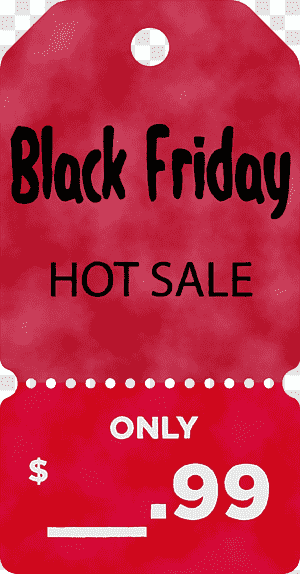 Valentine's Day, Black Friday, Price Tag, Watercolor, Paint, Wet Ink, Poster transparent background PNG clipart thumbnail