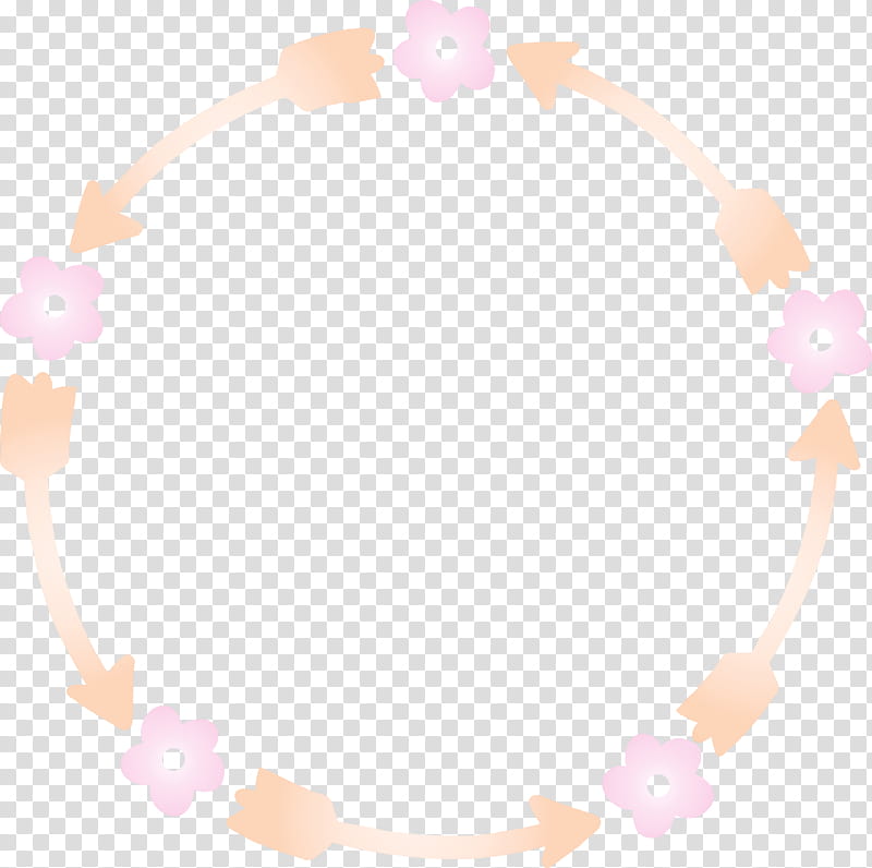 flower frame floral frame sping frame, Pink, Body Jewelry, Jewellery, Circle transparent background PNG clipart