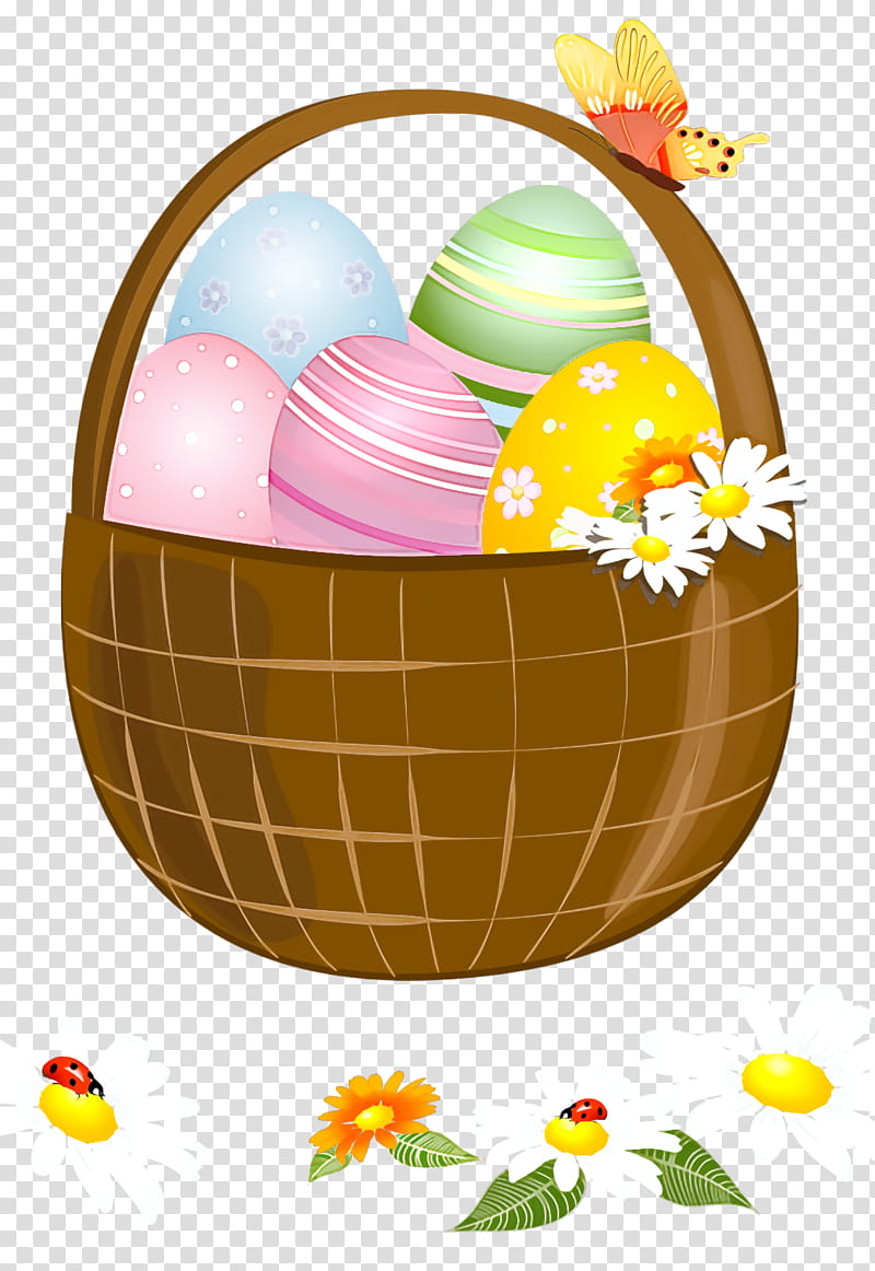 Easter egg, Easter Basket Cartoon, Happy Easter Day, Eggs, Easter transparent background PNG clipart