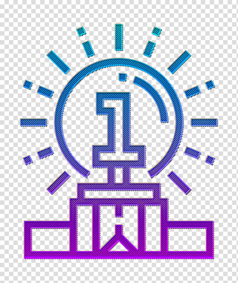 Podium icon Winner icon Best icon, Flat Design, Logo transparent background PNG clipart
