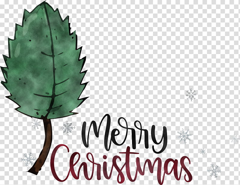 Merry Christmas, Leaf, Tree, Text, Science, Plants, Plant Structure, Biology transparent background PNG clipart