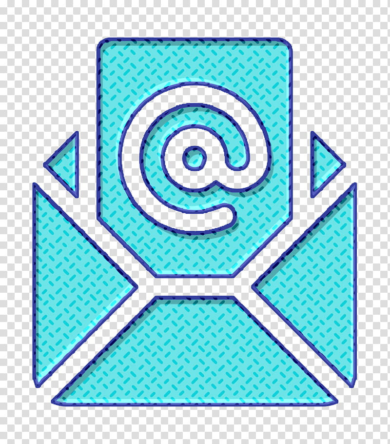 Contact us icon Mail icon, Aqua M, Symbol, Line, Text, Microsoft Azure, Geometry transparent background PNG clipart