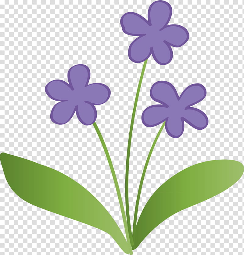 violet flower, Plant Stem, Herbaceous Plant, Petal, Lavender, Lilac, Flora, Violaceae transparent background PNG clipart