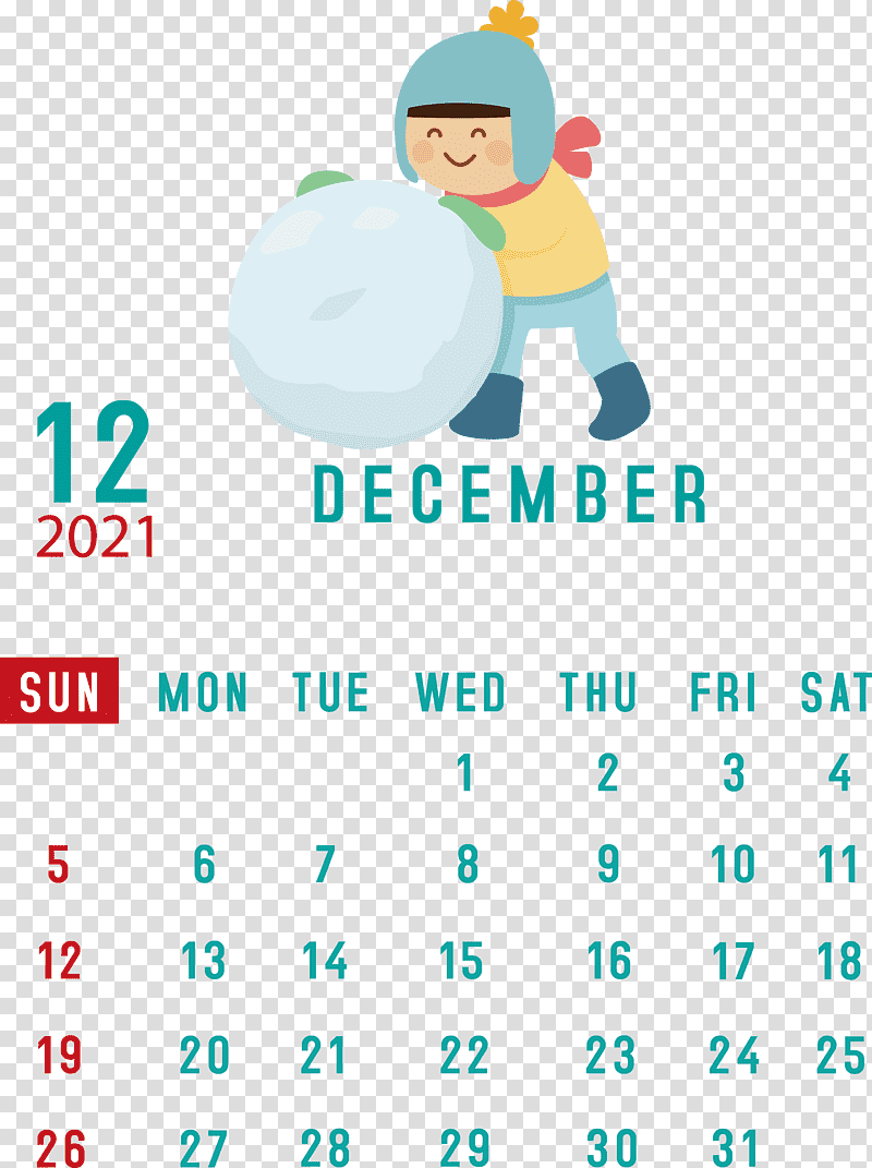 December 2021 Printable Calendar December 2021 Calendar, Htc Hero, Logo, Text, Line, Calendar System, Behavior transparent background PNG clipart