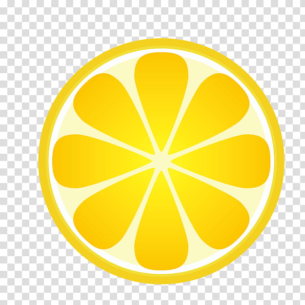yellow citrus lemon circle symbol, Logo, Plant, Fruit transparent background PNG clipart