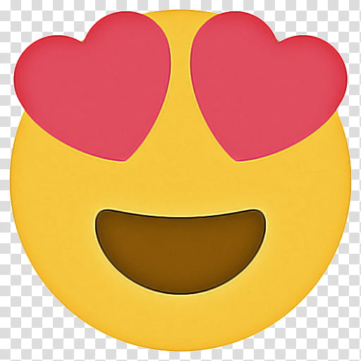 Heart Eye Emoji, Smiley, Emoticon, Face, Discord, Face With Tears Of Joy Emoji, Yellow, Facial Expression transparent background PNG clipart