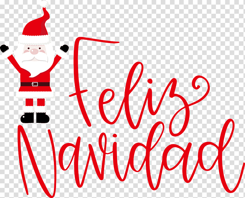 Feliz Navidad Christmas Xmas, Christmas , Christmas Day, Santa Claus, Saint, Mothers Day, Happiness transparent background PNG clipart