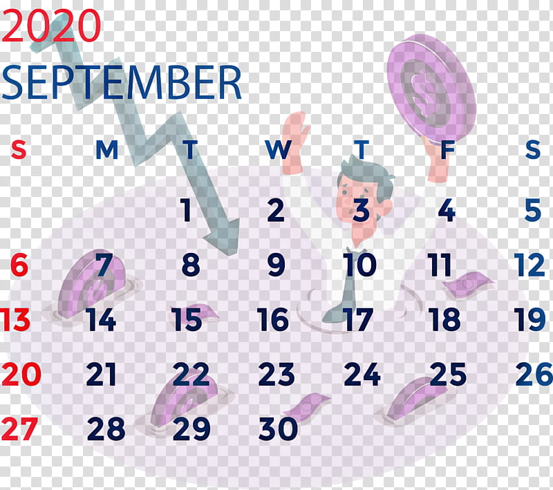 September 2020 Calendar September 2020 Printable Calendar, Calendar System, Islamic Calendar, Month, Calendar Year, May, February, Lunar Calendar transparent background PNG clipart