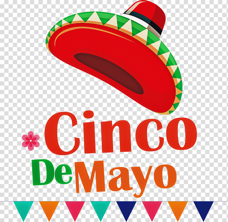 Cinco de Mayo Fifth of May Mexico, Logo, Line, Meter, Mathematics, Geometry transparent background PNG clipart