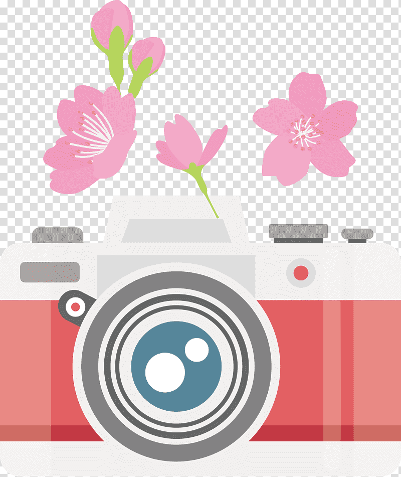 Camera flower, Floral Design, Petal, Sticker, Meter, Line, Plant transparent background PNG clipart