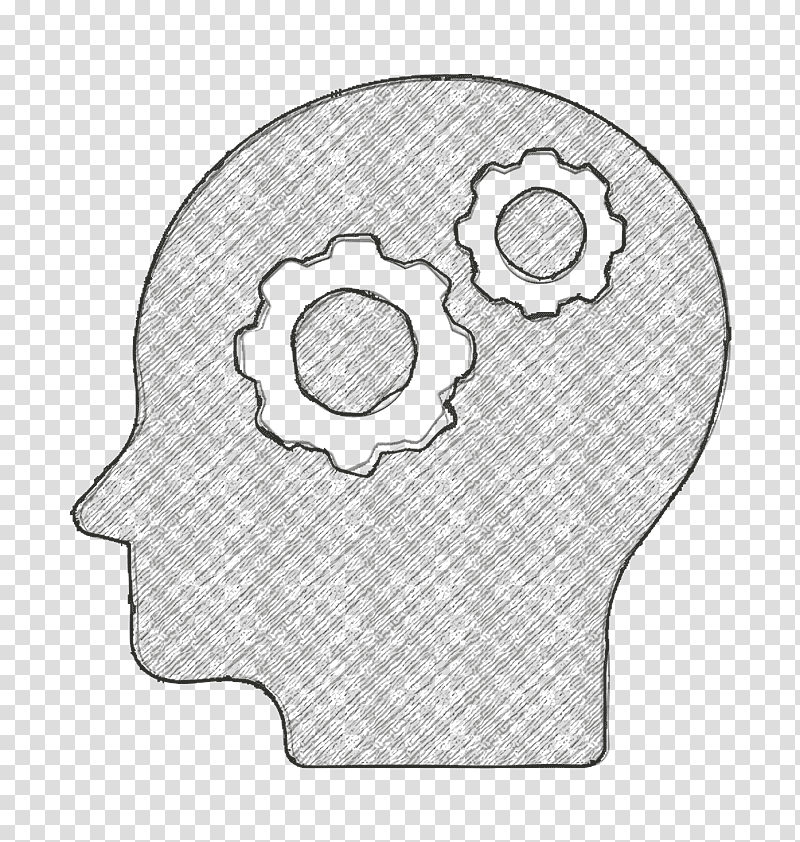 Thinking icon people icon Mental icon, Scientificons Icon, Drawing, M02csf, Meter, Pressure Head, Computer Hardware transparent background PNG clipart