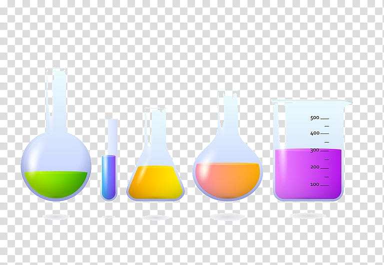 violet liquid laboratory flask laboratory equipment transparent background PNG clipart