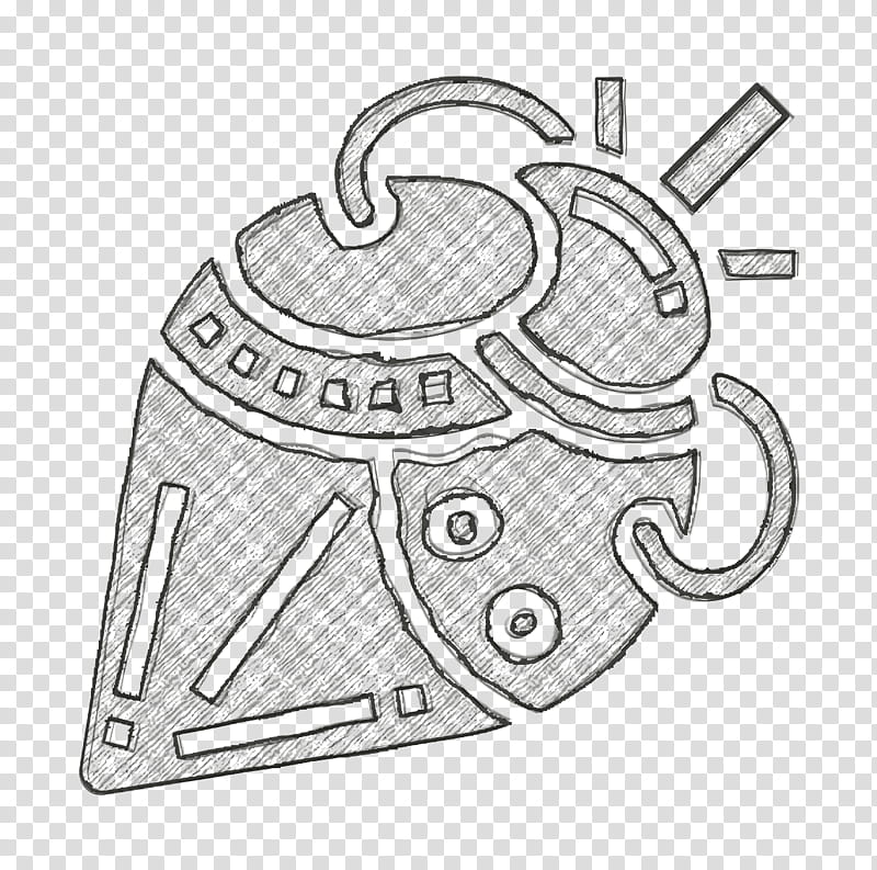 Artificial Intelligence icon Artificial heart icon Heart icon, Line Art, Lock, Padlock, Drawing, Metal transparent background PNG clipart
