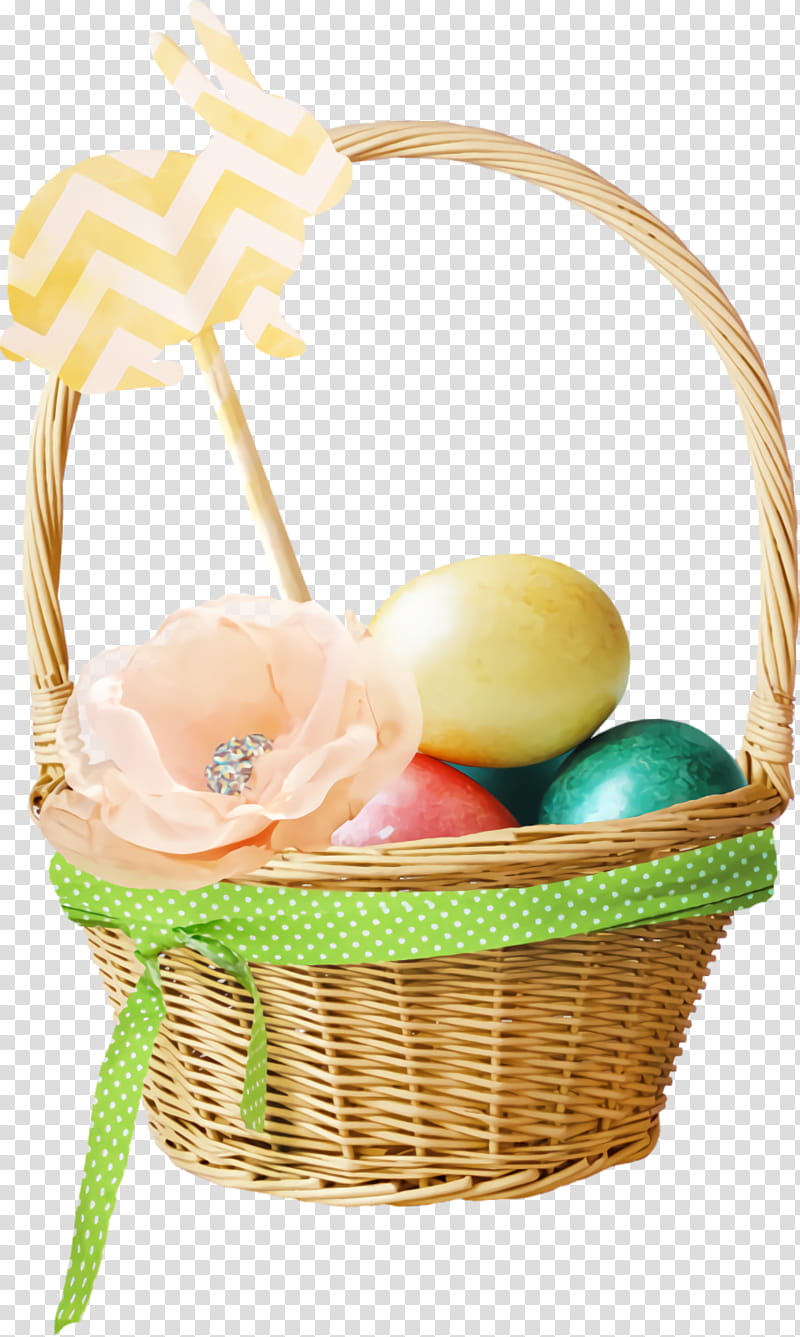 basket gift basket hamper wicker storage basket, Easter Basket Cartoon, Happy Easter Day, Eggs, Present, Easter
, Flower Girl Basket, Picnic Basket transparent background PNG clipart