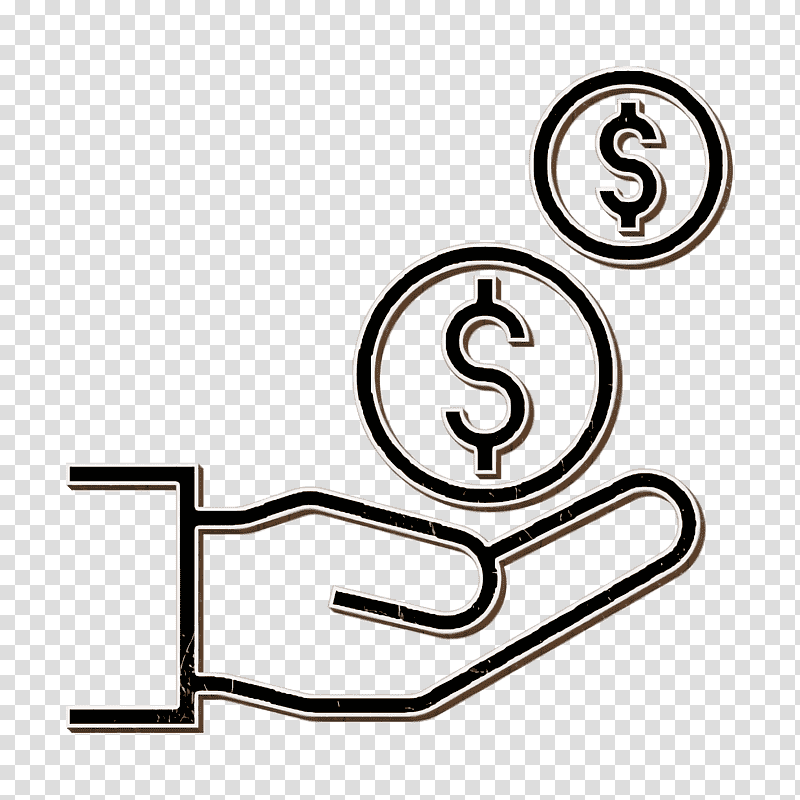 Financial icon Business and finance icon Give icon, Money, Saving, Electronic Funds Transfer, Loan transparent background PNG clipart