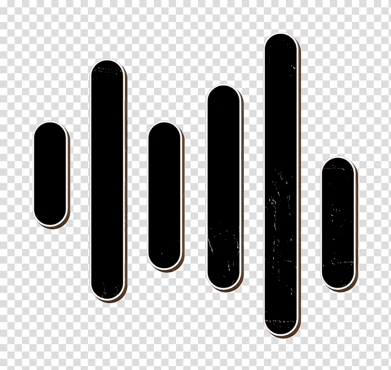 music icon Line icon Music bars icon, Music And Sound 1 Icon, Equalization, Recording Studio, Text, Logo, Podcast transparent background PNG clipart