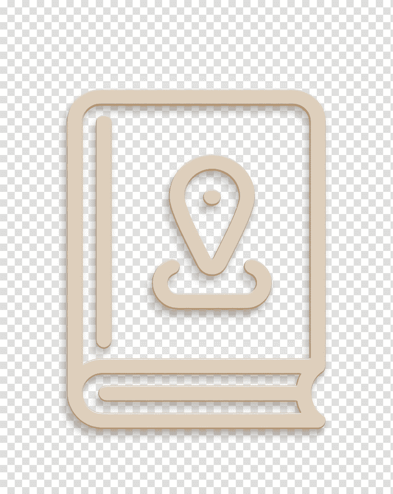 Book icon Map Pins and Navigation icon, Adress Icon, Rectangle, Number, Meter, Algebra, Mathematics transparent background PNG clipart