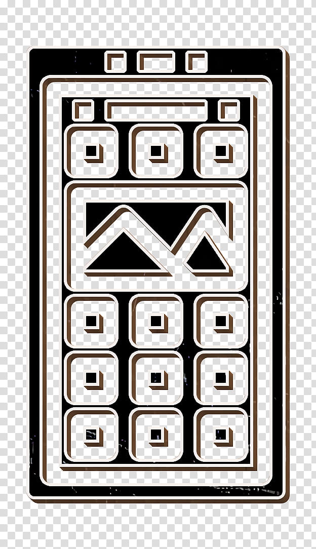 Mobile Interface icon App drawer icon, Technology, Numeric Keypad transparent background PNG clipart