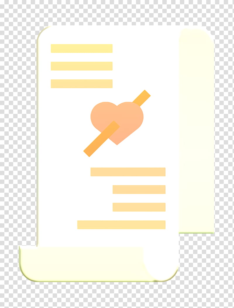 Love and romance icon Tattoo icon Love letter icon, Yellow, Line, Technology, Logo, Finger, Square, Paper transparent background PNG clipart