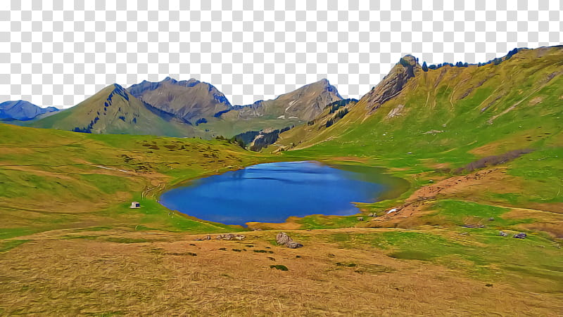 mount scenery wilderness nature reserve nature tarn, Glacial Lake, Natural Landscape, Mountain, Flora, Mountain Pass, Water Resources, National Park transparent background PNG clipart