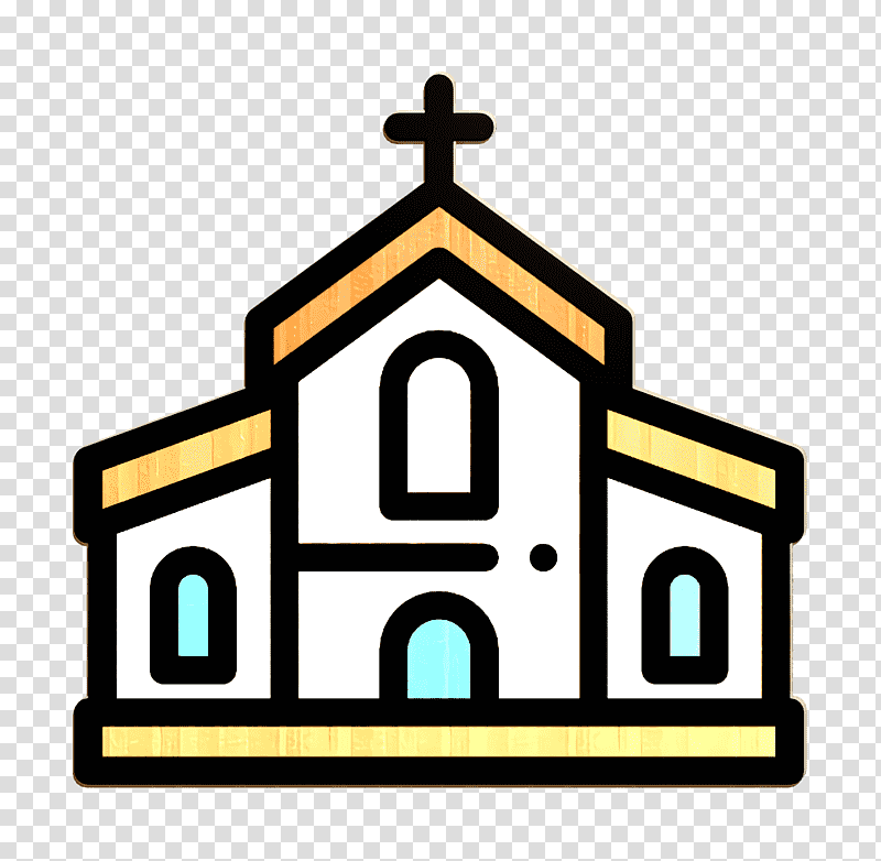 Church icon In the Village icon, Bus, School Bus, Service, Transport, Field Trip, School transparent background PNG clipart