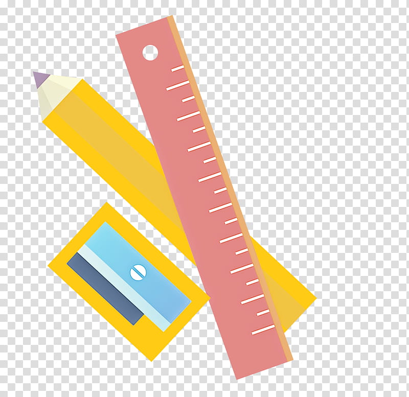 Back To School, Angle, Line, Yellow, Meter transparent background PNG clipart