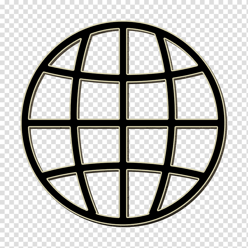 International icon IOS7 Set Lined 1 icon Globe grid icon, Internet, Web Design, Data, Web Development, Web Browser, Computer transparent background PNG clipart
