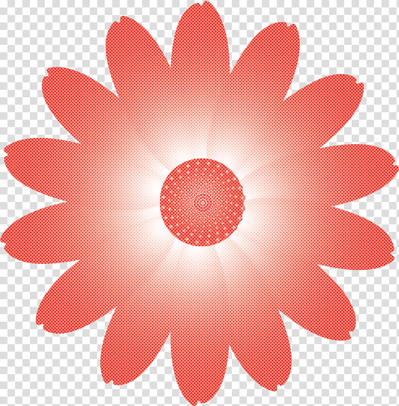 marguerite flower spring flower, Petal, Red, Pink, Gerbera, Plant, Sky, Circle transparent background PNG clipart