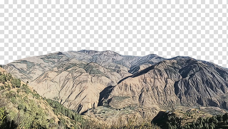 mount scenery geology batholith national park shrubland, Watercolor, Paint, Wet Ink, Badlands National Park, Outcrop, Massif, Hill Station transparent background PNG clipart
