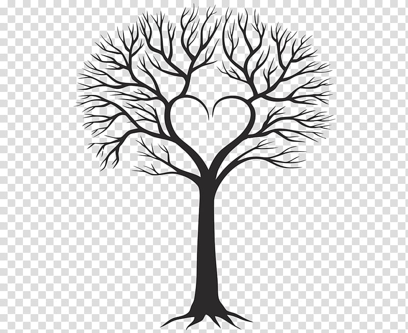 Family Tree Silhouette, Heart, cdr, Root, Leaf, Woody Plant, Branch, Grass transparent background PNG clipart