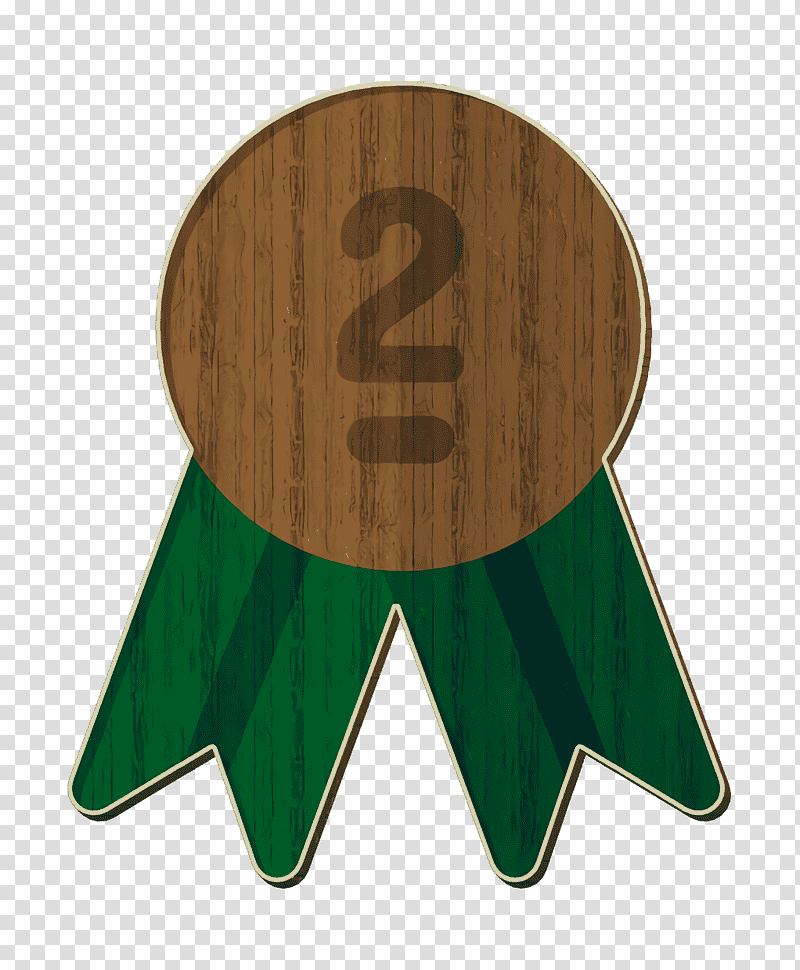 Rewards icon Second icon Silver medal icon, M083vt, Green, Wood, Table, Statistics transparent background PNG clipart