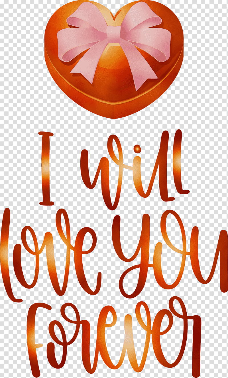 meter petal, Love You Forever, Valentines Day, Watercolor, Paint, Wet Ink transparent background PNG clipart