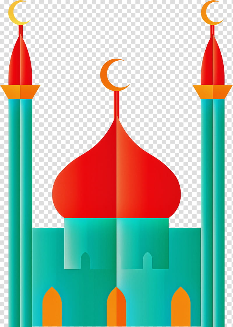 Mosque Ramadan arabic culture, Orange transparent background PNG clipart