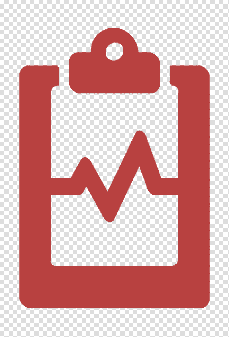 medical icon Electrocardiogram icon Electrocardiogram report icon, In The Hospital Icon, Logo, Silhouette, Line Art transparent background PNG clipart