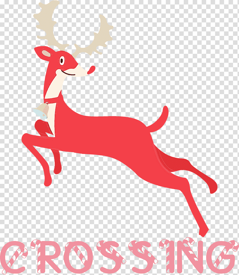 Reindeer, Deer Crossing, Watercolor, Paint, Wet Ink, Logo, Sticker transparent background PNG clipart