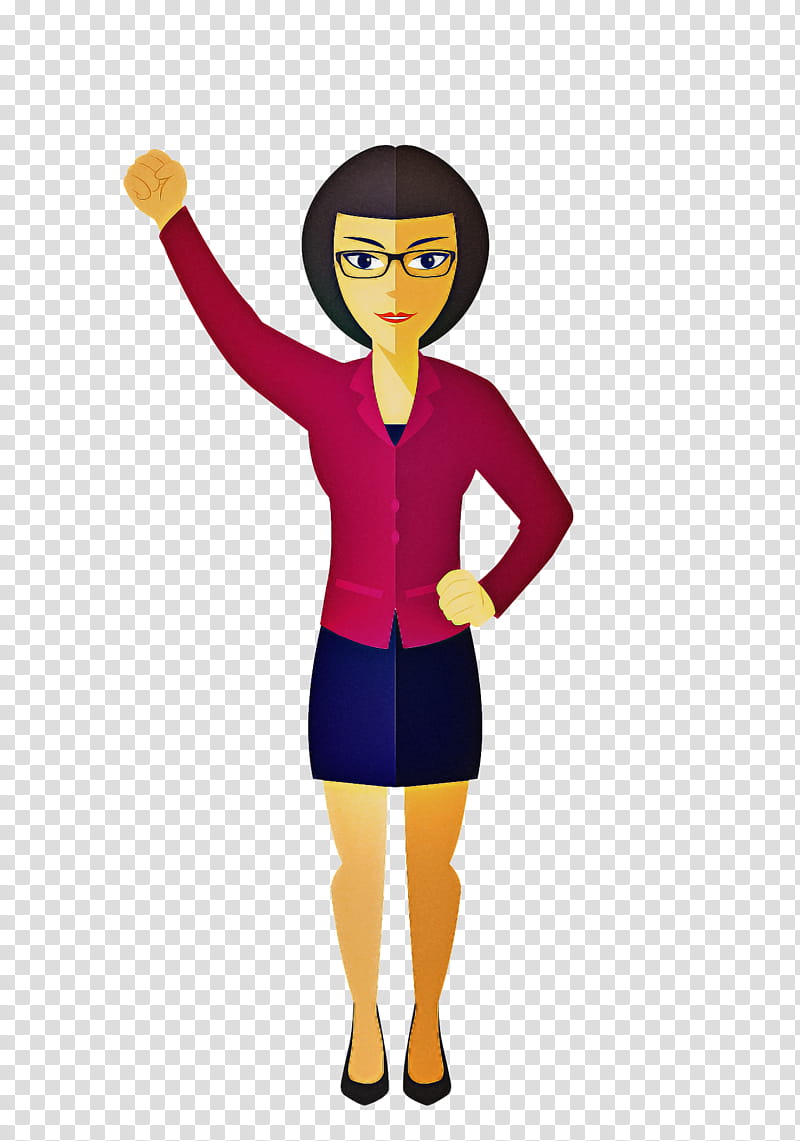 Business Woman, Women, Businessperson, Girl, Cartoon, Standing, Gesture, Finger transparent background PNG clipart