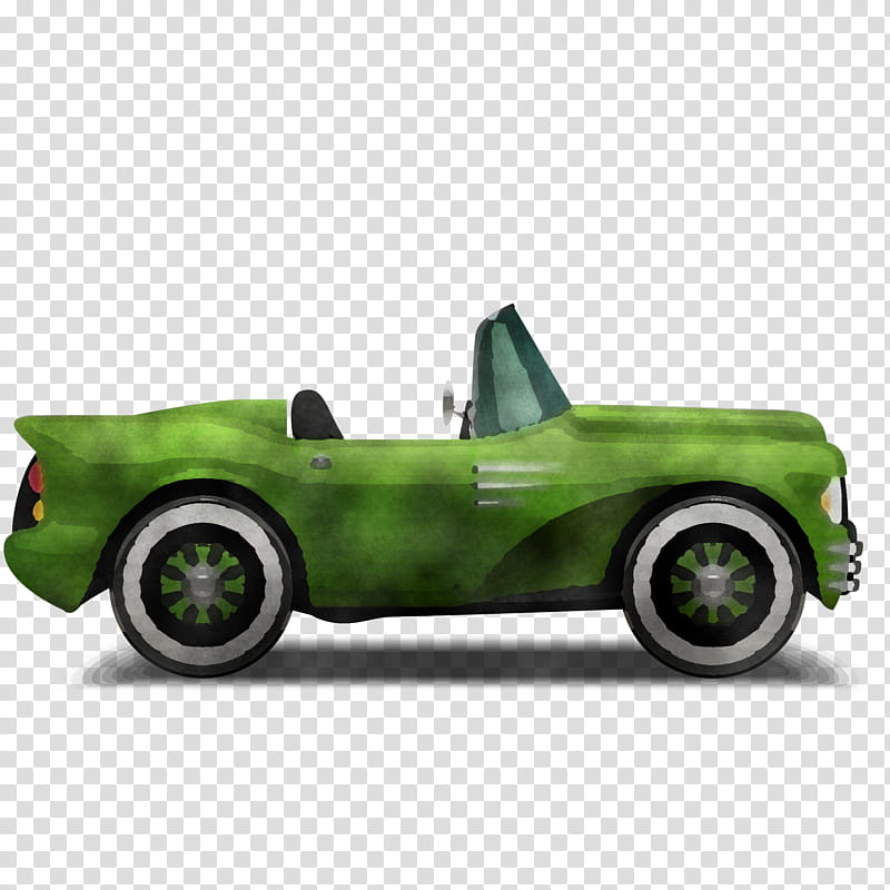 land vehicle green vehicle car vintage car, Classic Car, Antique Car, Rim, Model Car transparent background PNG clipart
