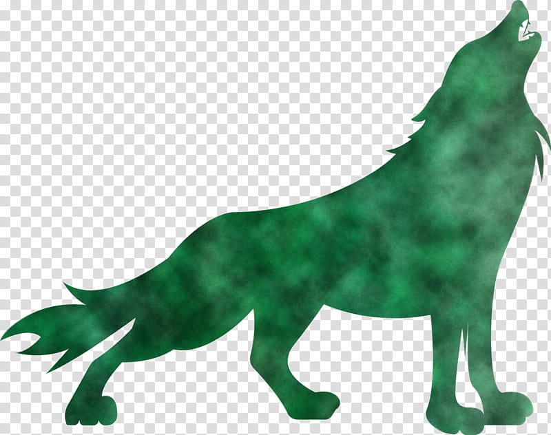 wolf, Green, Animal Figure, Grass, Tail, Sporting Group, Plant, Wildlife transparent background PNG clipart