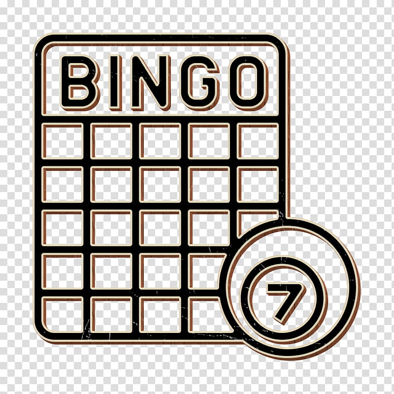 Gaming Gambling icon Bingo icon, Gaming Gambling Icon, Line, Square, Rectangle transparent background PNG clipart